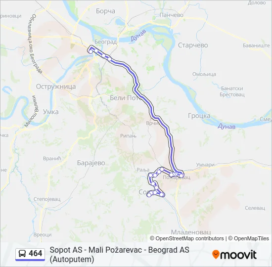 464  Line Map