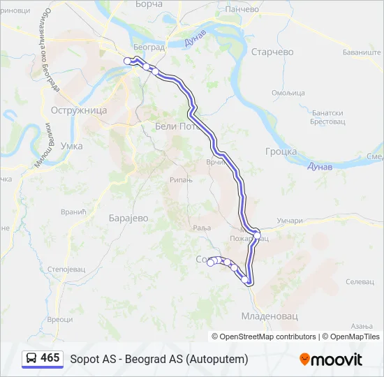 465  Line Map