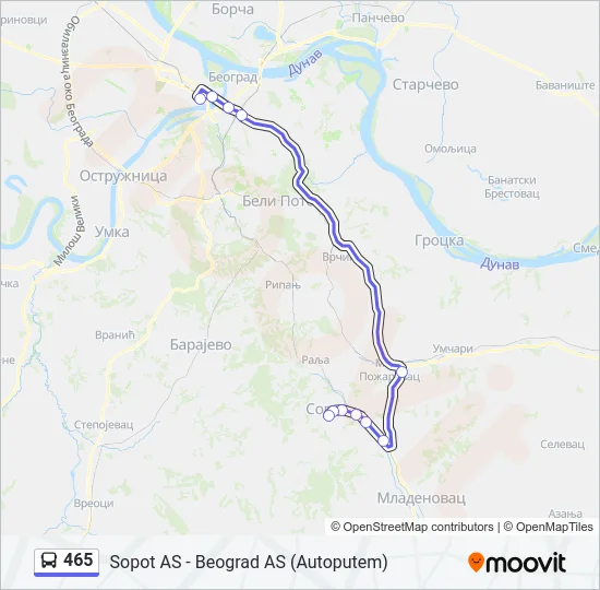 465  Line Map
