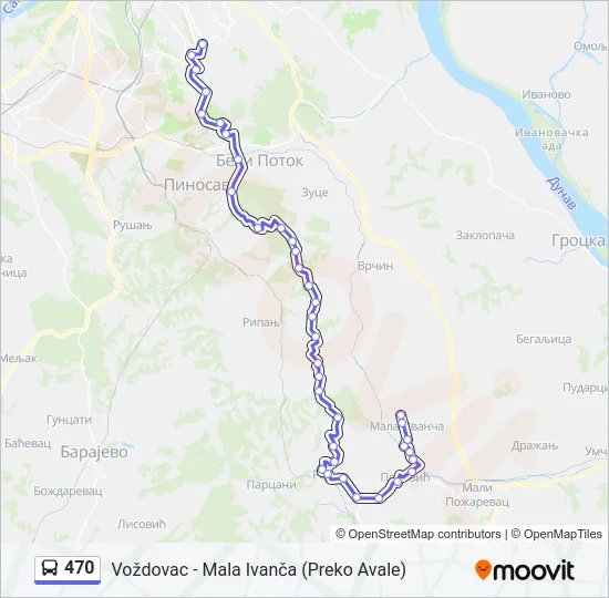 470  Line Map
