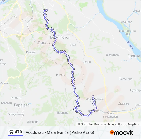 470  Line Map