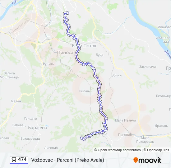474  Line Map