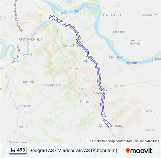 493  Line Map