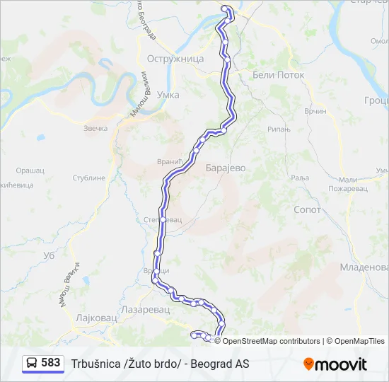 583  Line Map