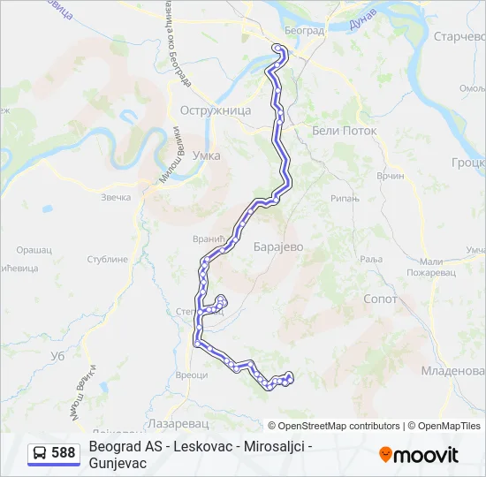 588  Line Map