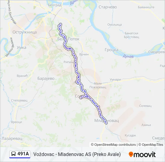 491A  Line Map