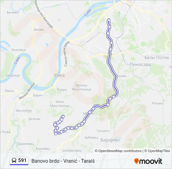 591  Line Map