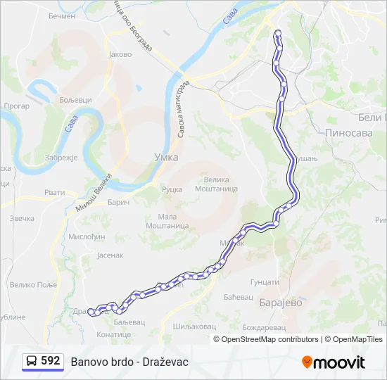 592  Line Map