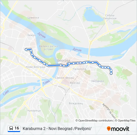 16  Line Map