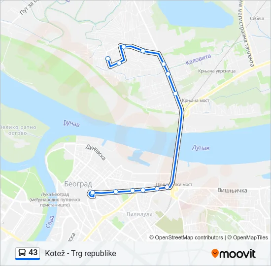 43  Line Map