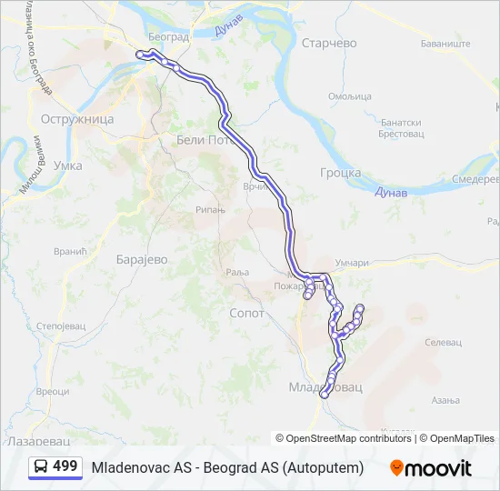 499  Line Map