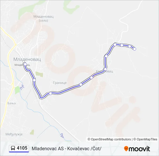 4105  Line Map