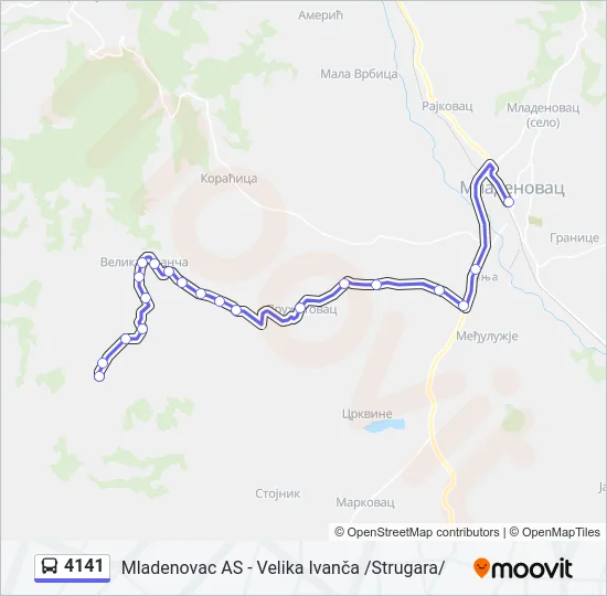 4141  Line Map