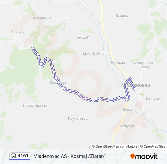 4161  Line Map