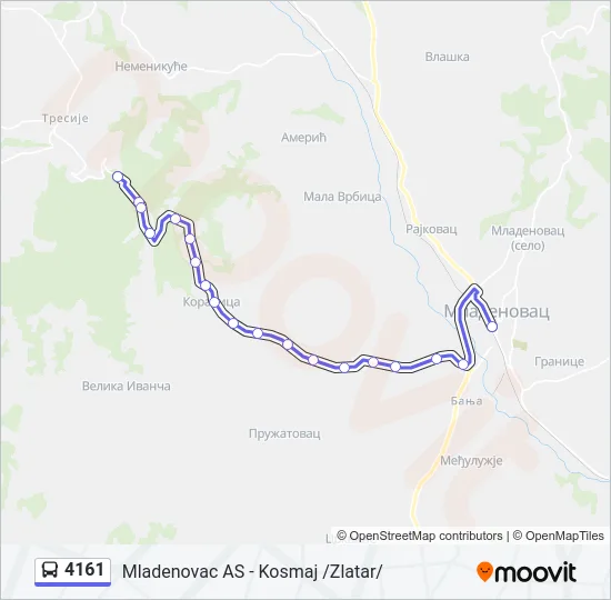 4161  Line Map