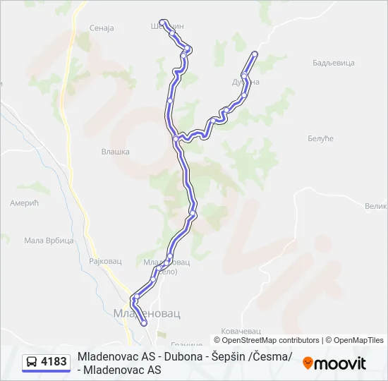 4183  Line Map