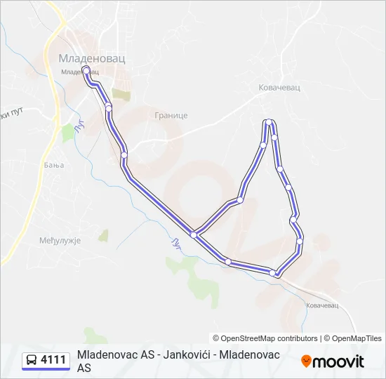 4111  Line Map