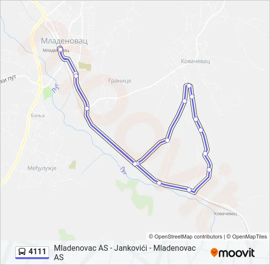 4111  Line Map