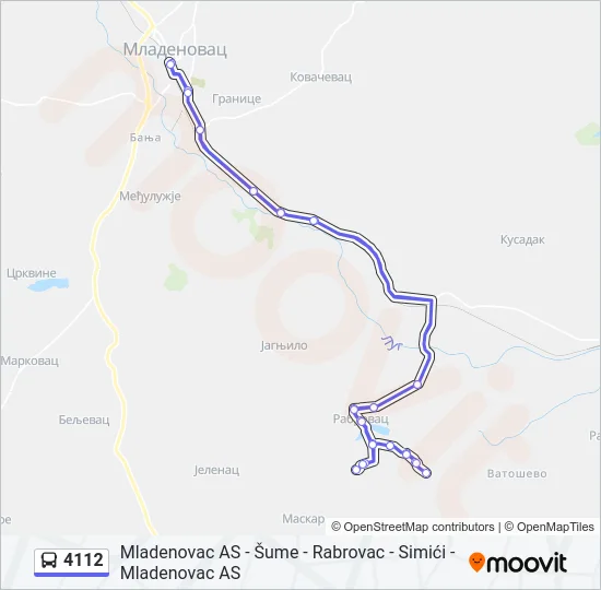 4112  Line Map