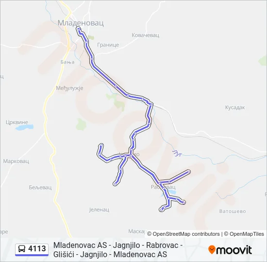 4113  Line Map