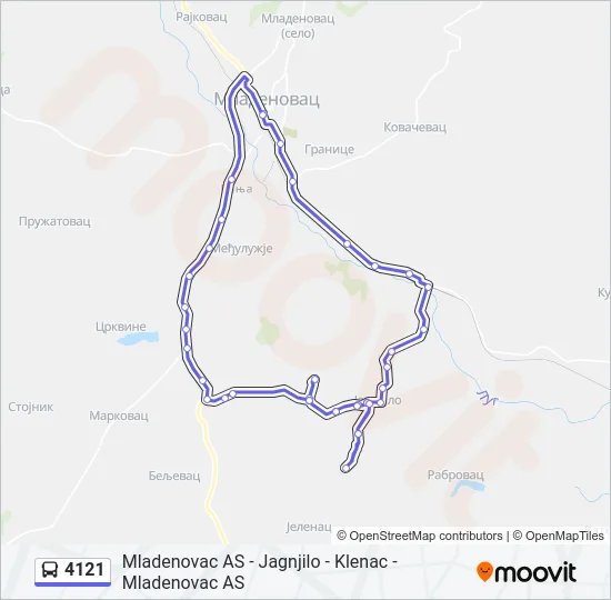 4121  Line Map