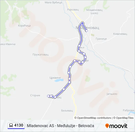 4130  Line Map