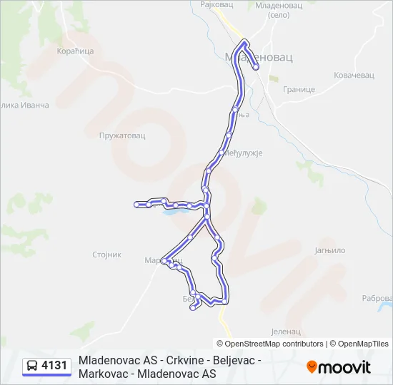 4131  Line Map