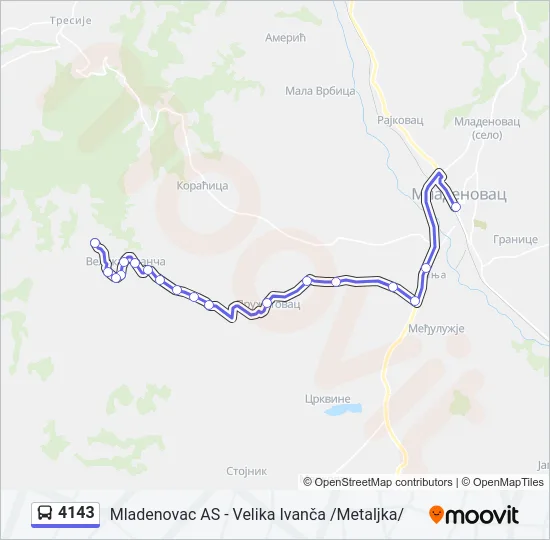 4143  Line Map