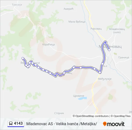 4143  Line Map