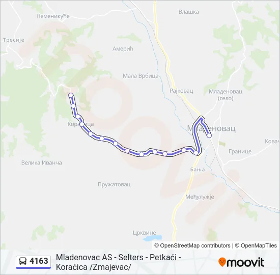 4163  Line Map