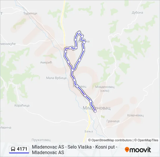 4171  Line Map