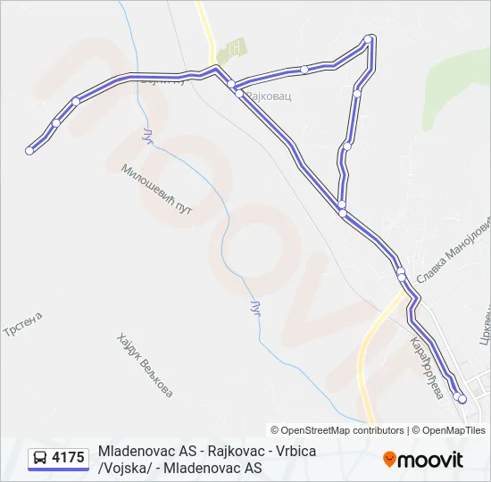 4175  Line Map