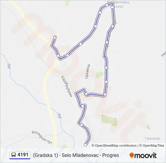 4191  Line Map