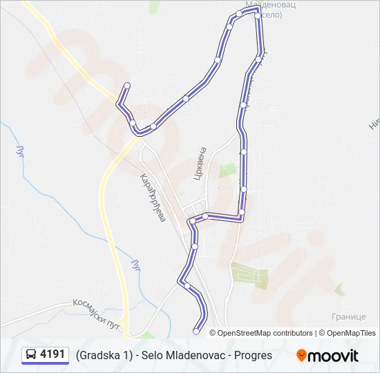 4191  Line Map