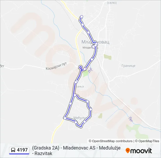 4197  Line Map