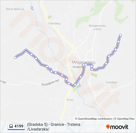 4199  Line Map