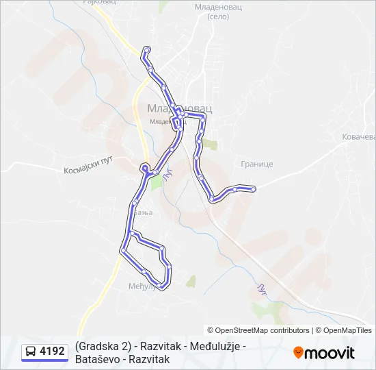 4192  Line Map