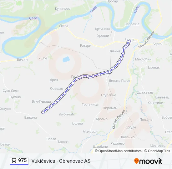 975  Line Map