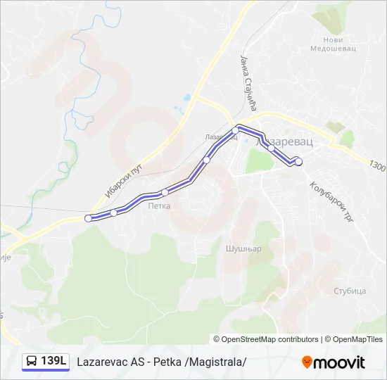 139L  Line Map