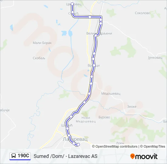 190C  Line Map