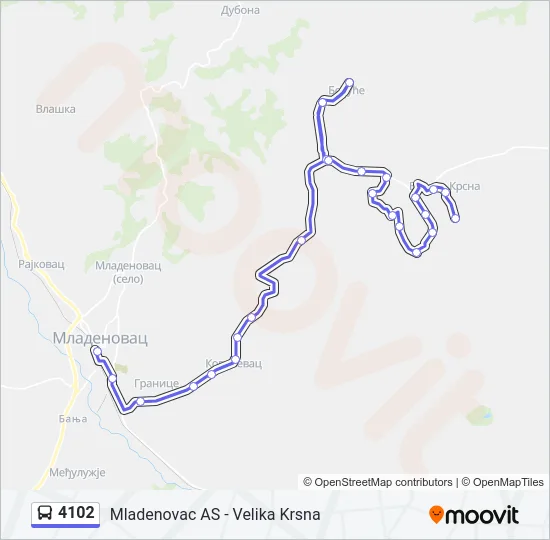 4102  Line Map