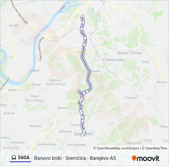 560A  Line Map