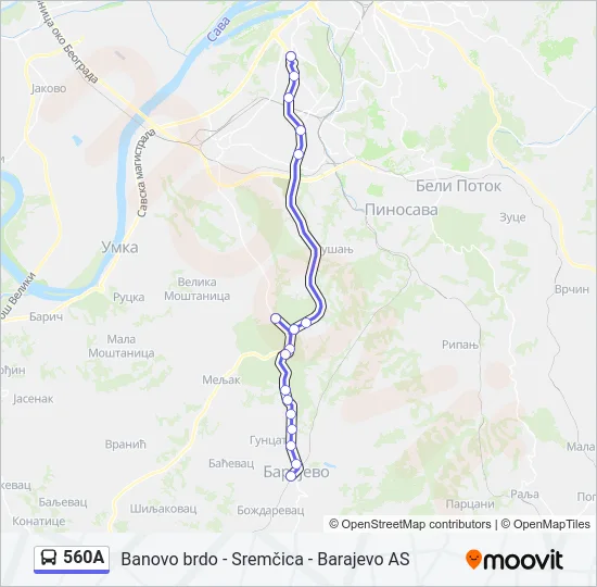 560A  Line Map