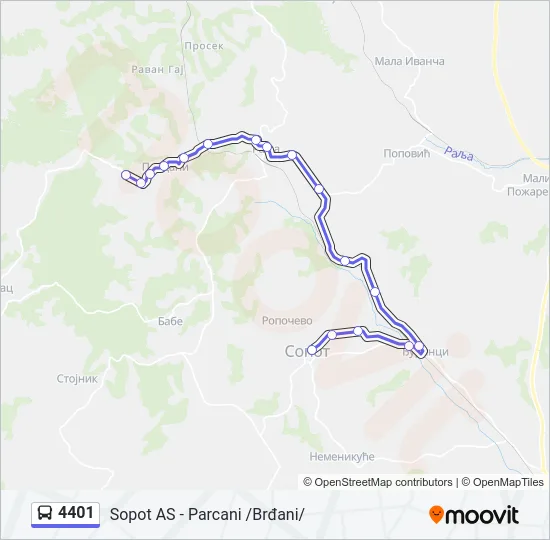 4401  Line Map