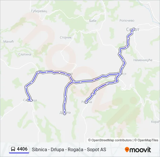 4406  Line Map