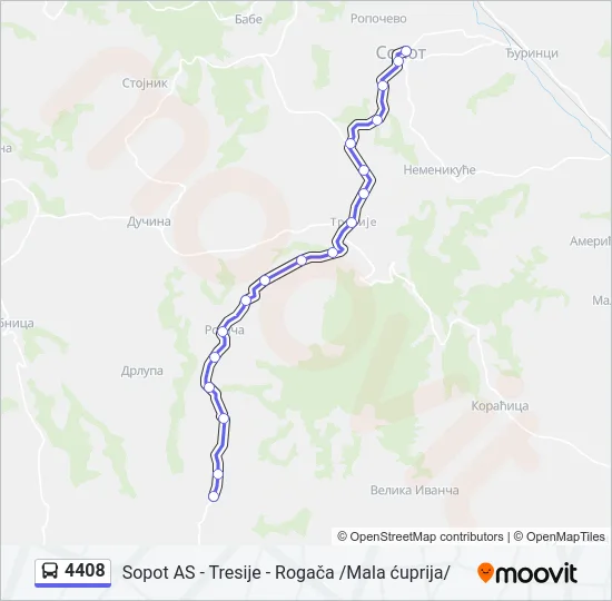 4408  Line Map