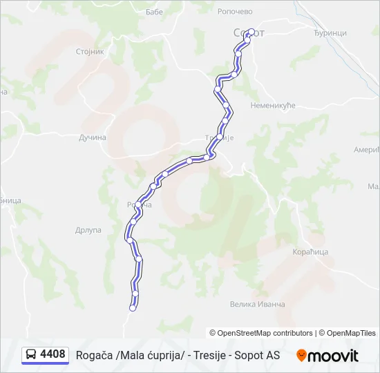 4408  Line Map