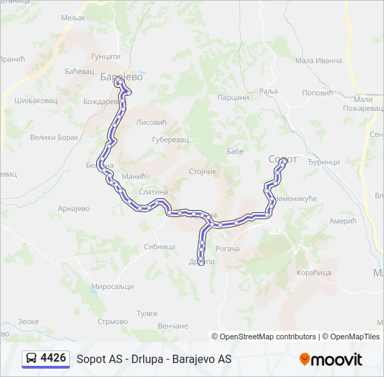 4426  Line Map