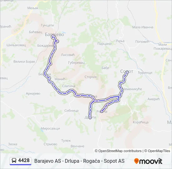 4428  Line Map