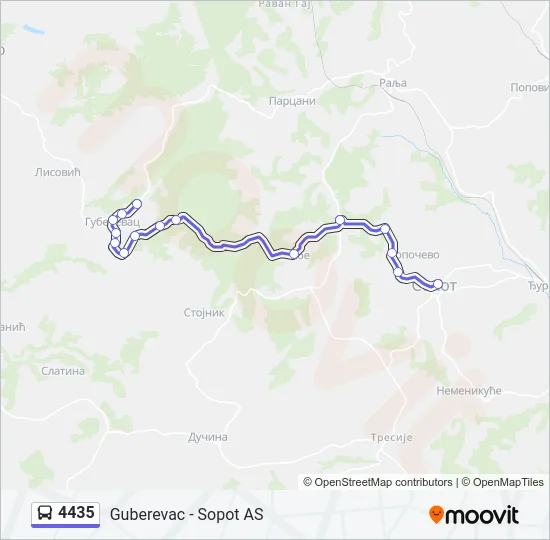 4435  Line Map